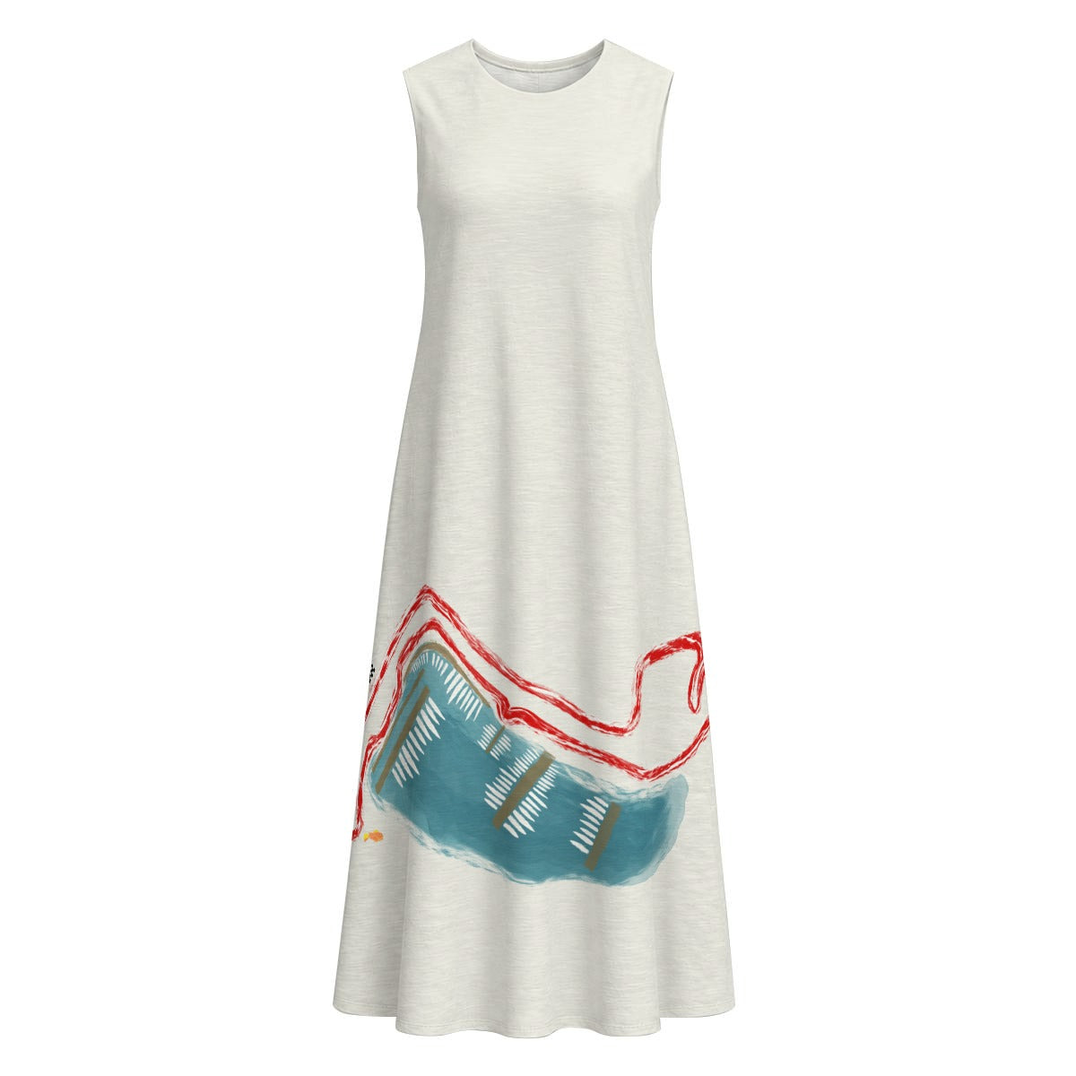 Monaco Cotton Dress W/Pockets