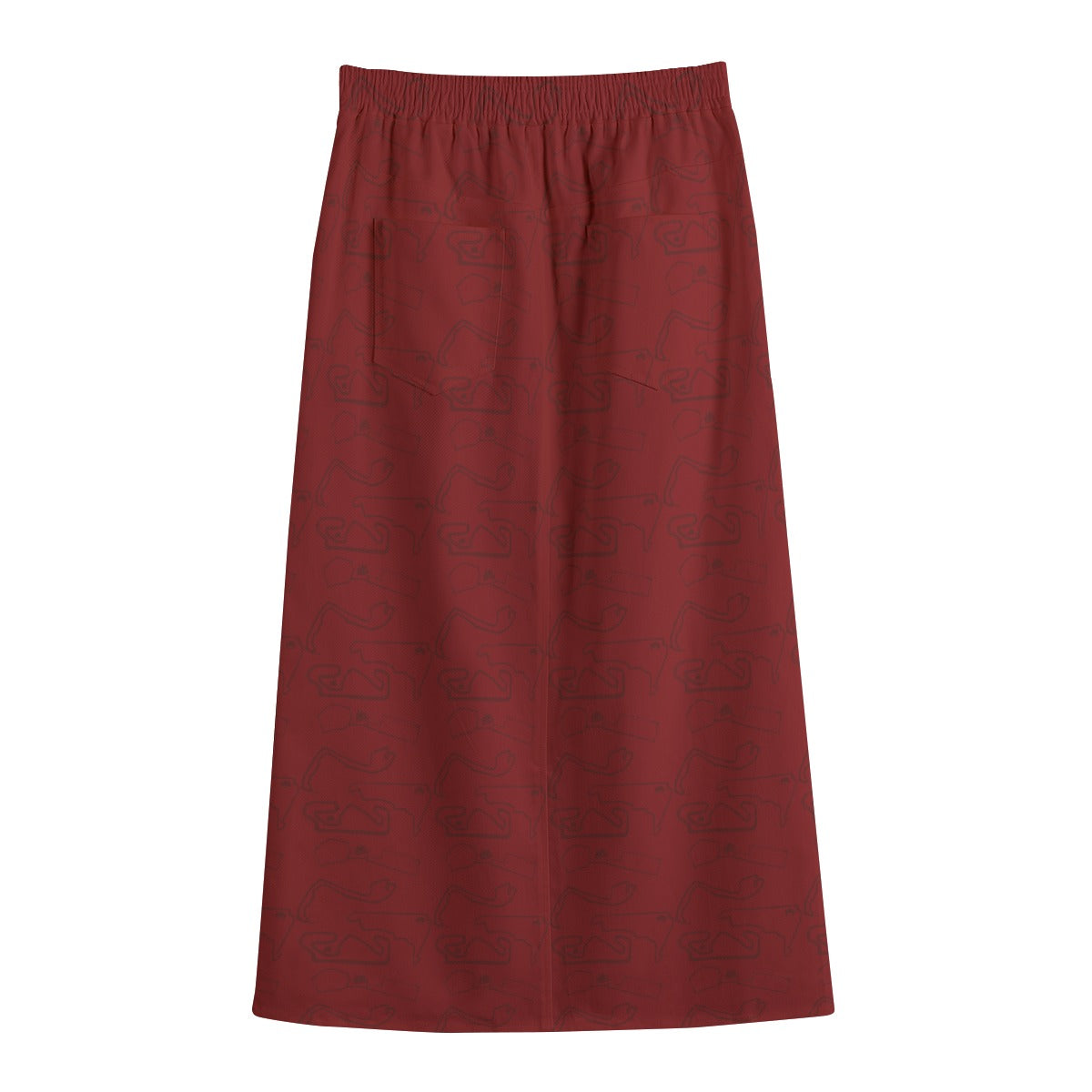 First Tracks Red Skirt