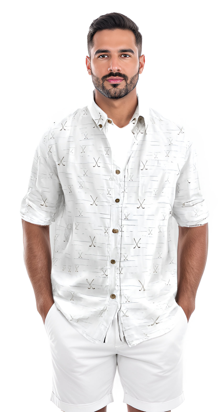 Clubs Cotton Shirt (LS) | Cotton
