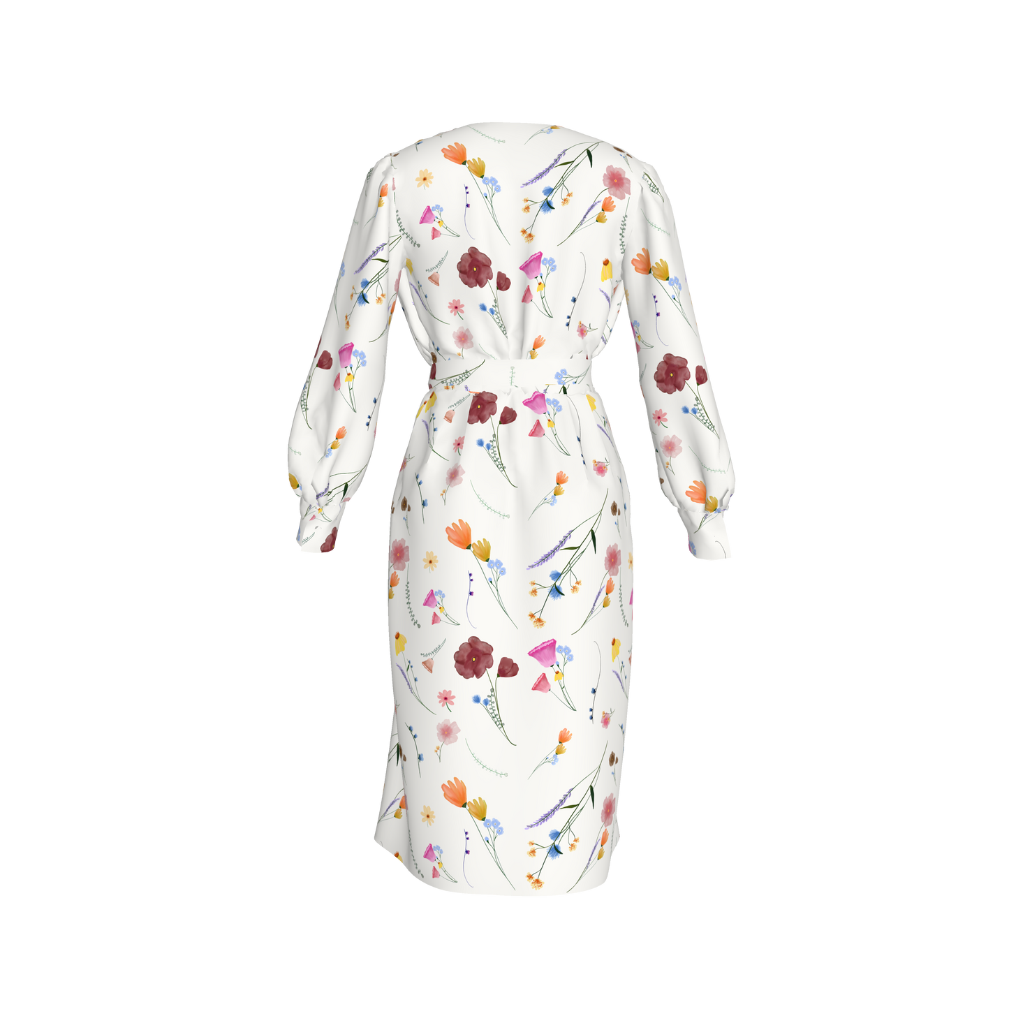 Wildflowers Wrap Dress