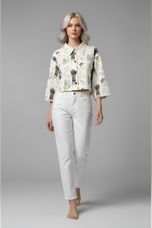 A Pedir Cropped Jacket