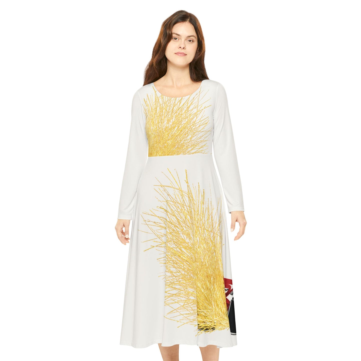 Sparks Long Sleeve Dance Dress