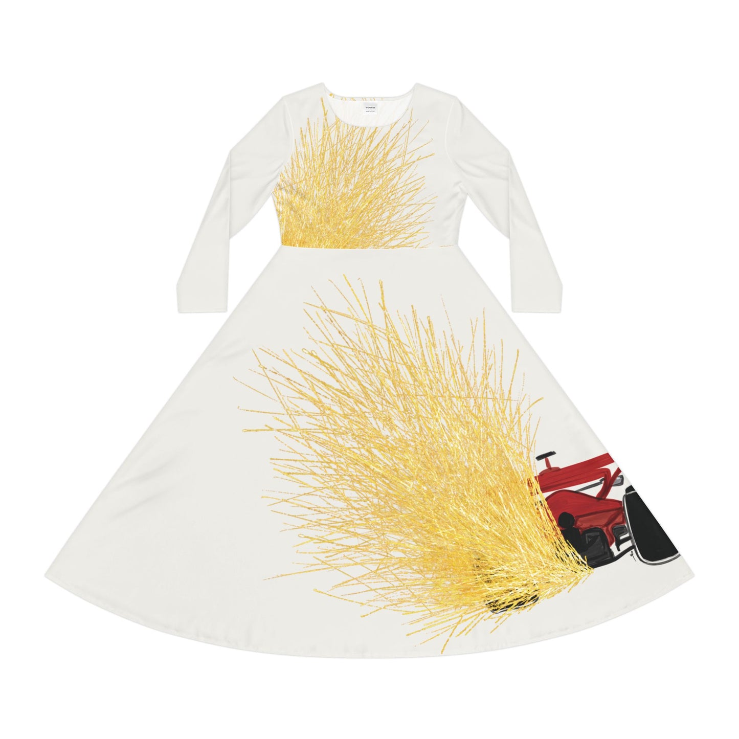 Sparks Long Sleeve Dance Dress