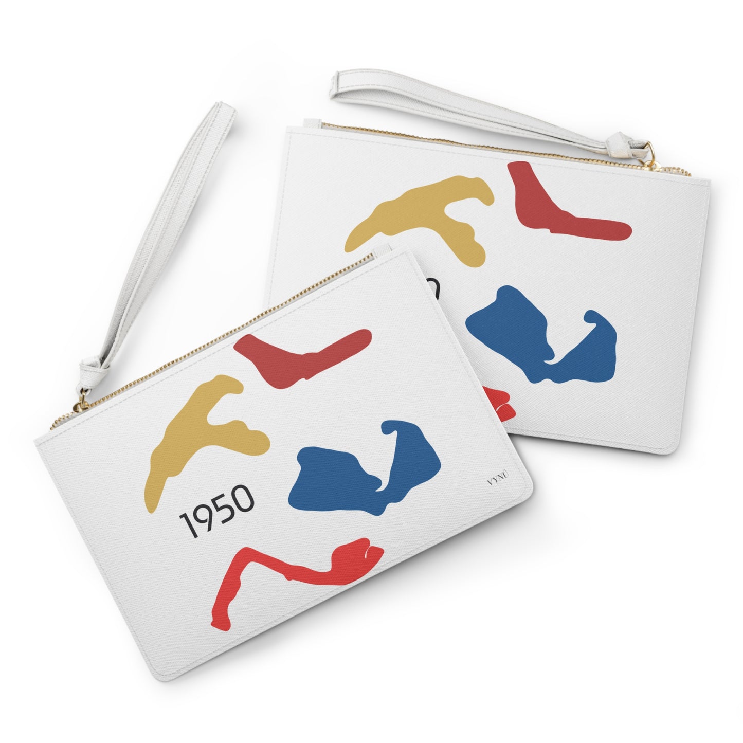 1950 Colored Clutch Bag