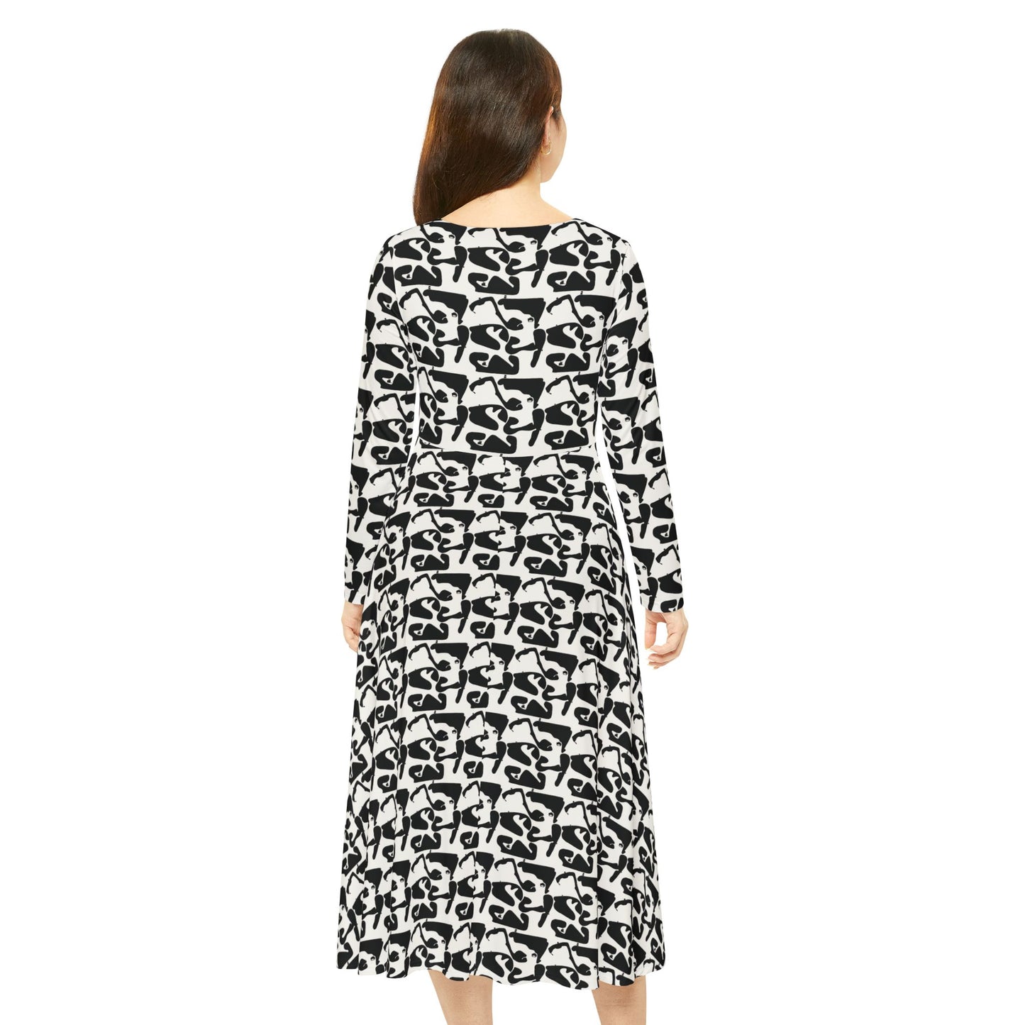 Tracks Mix BNW Dress | Long Sleeve