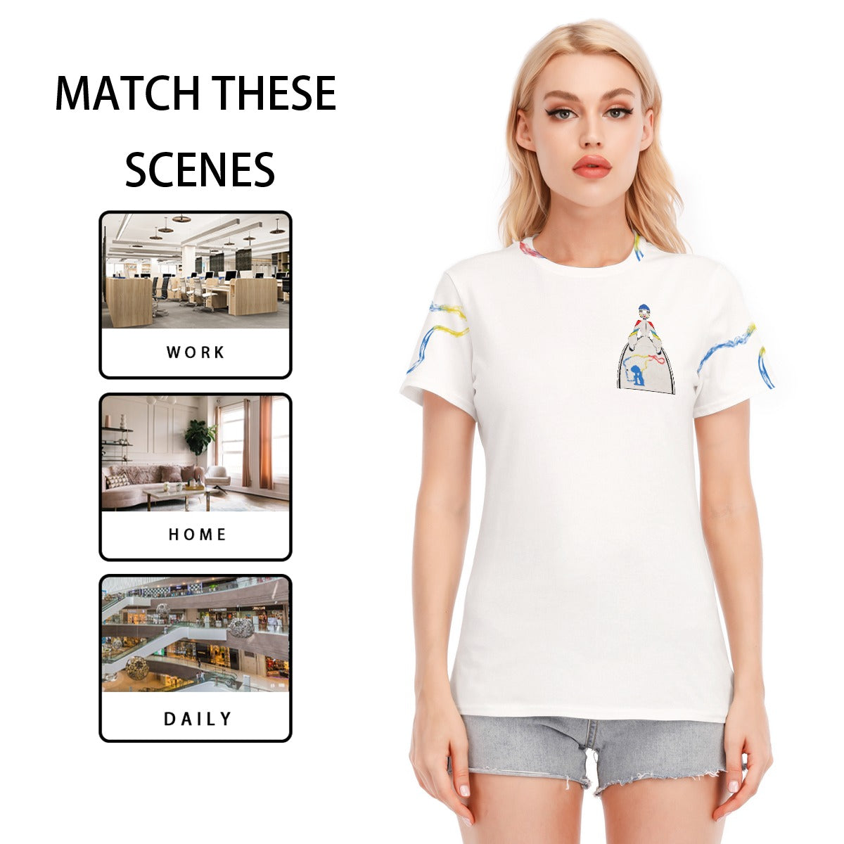 Menina F MadridRing Women T-Shirt