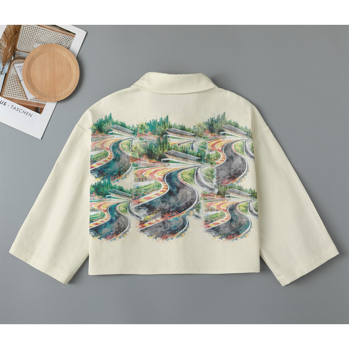 Spa Cotton Cropped Jacket