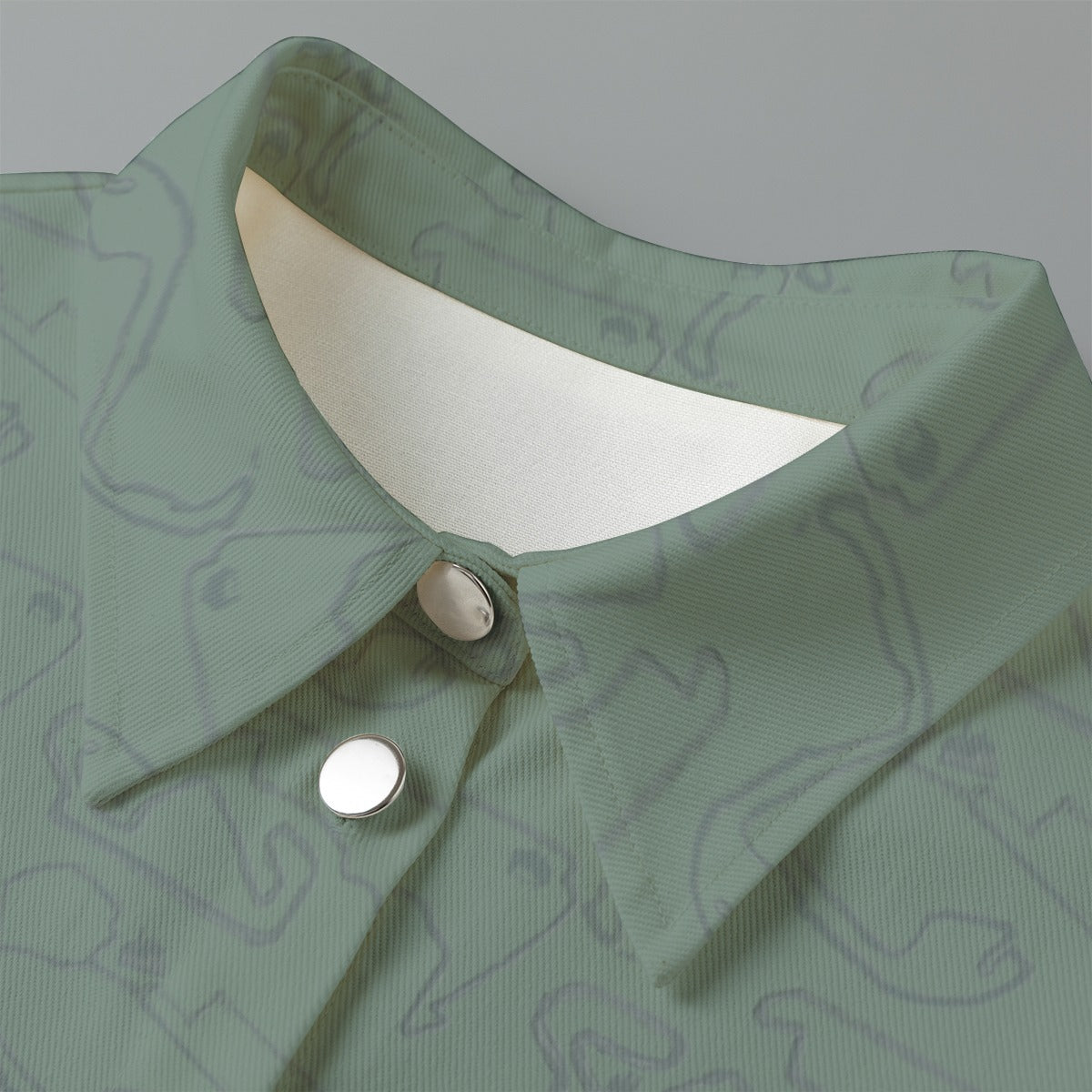 Primeras Cropped Jacket Green