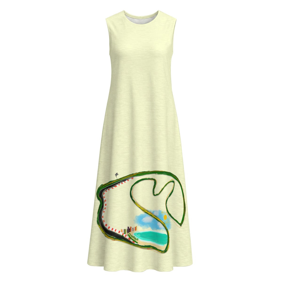 Brazil Light Green Dress