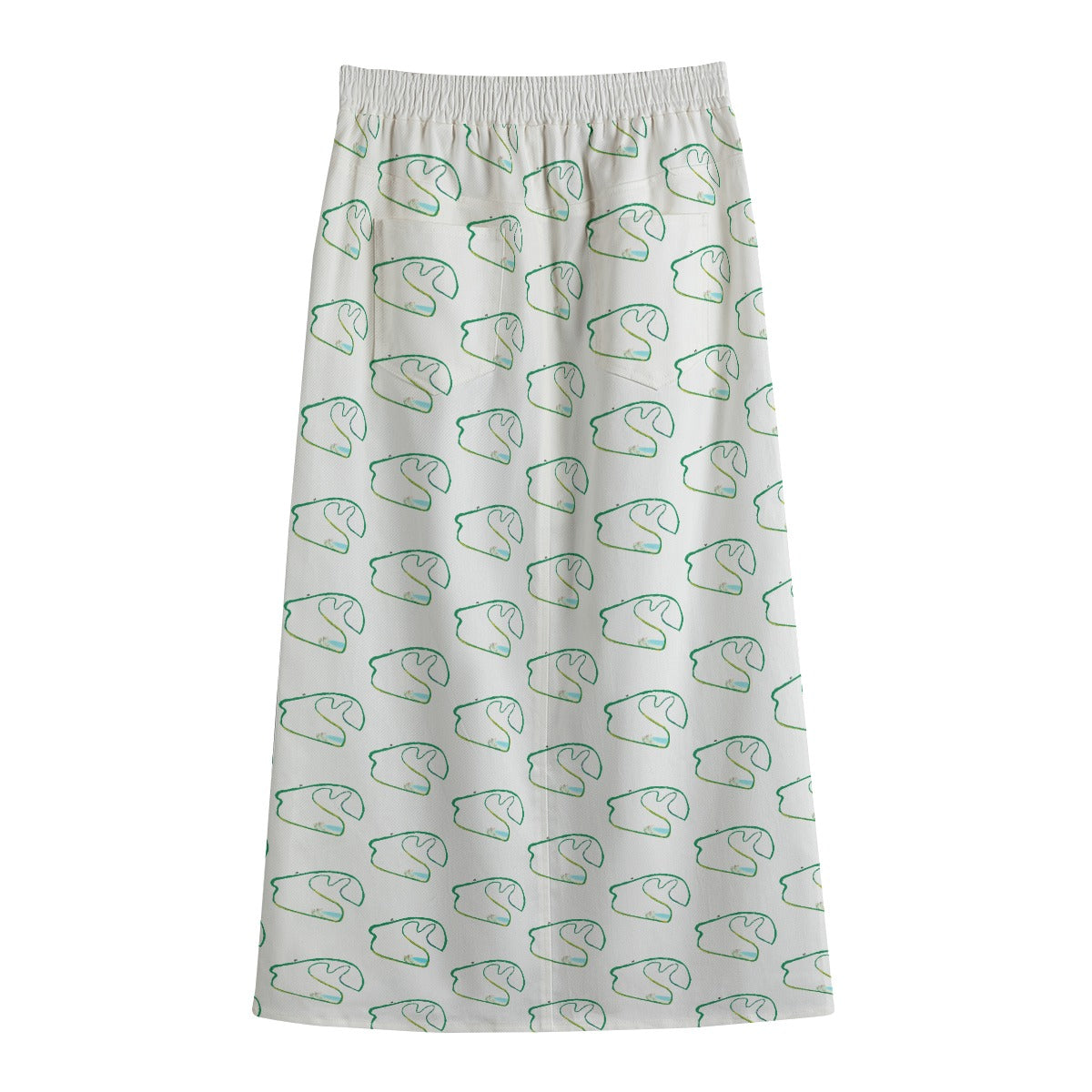 Brasil Print Cotton Skirt