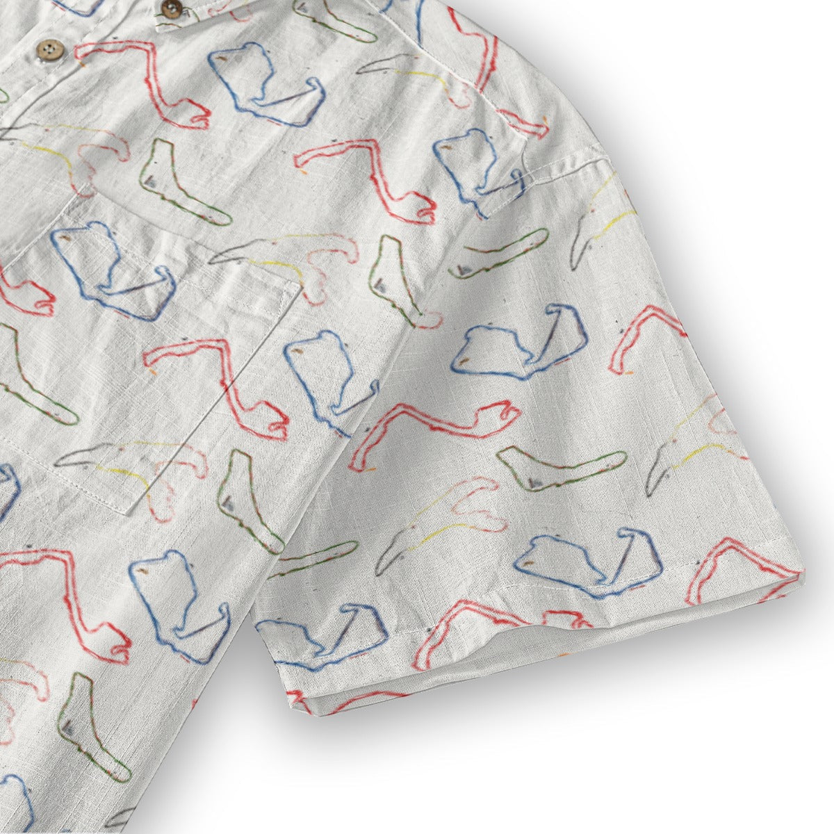 1950 Tracks Men Cotton Shirt