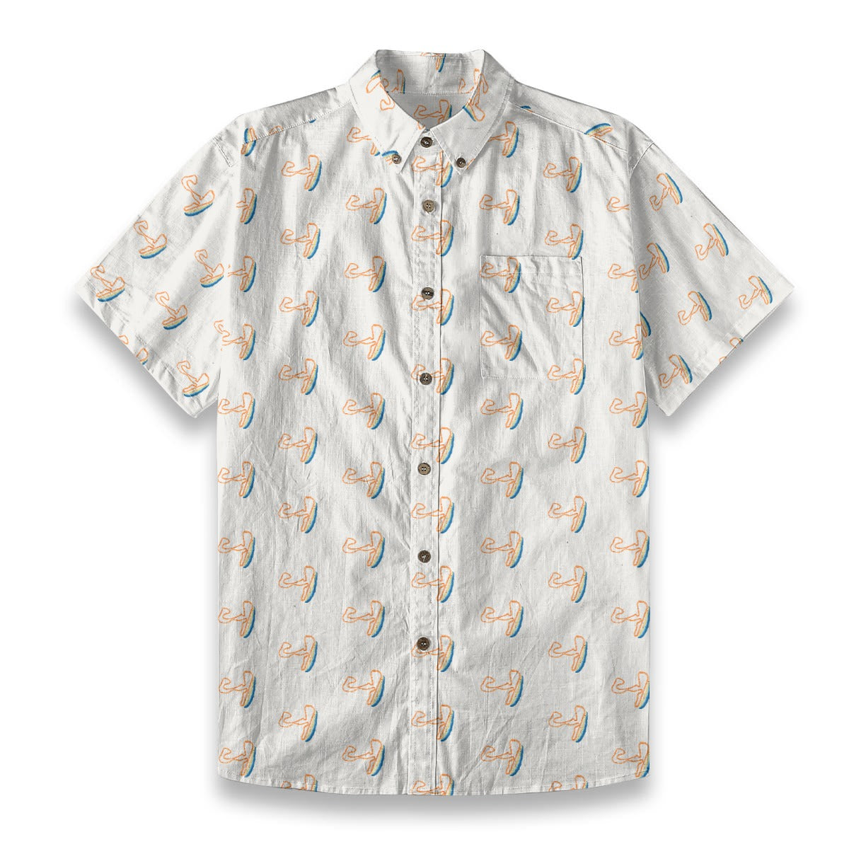 Zandvoort Sand Cotton Shirt