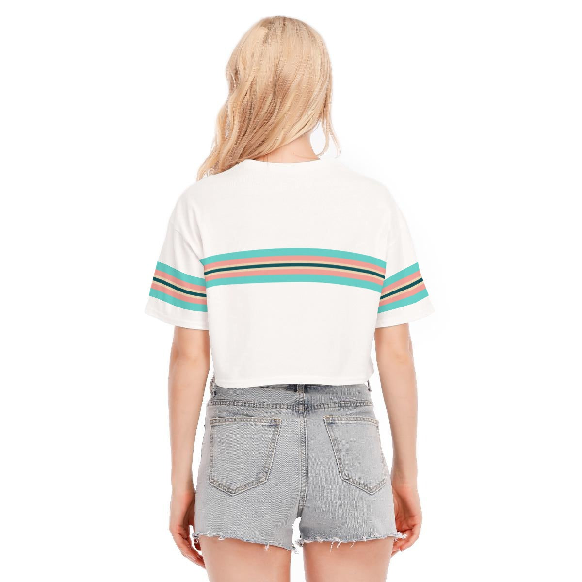 Miami Cropped Cotton T-shirt