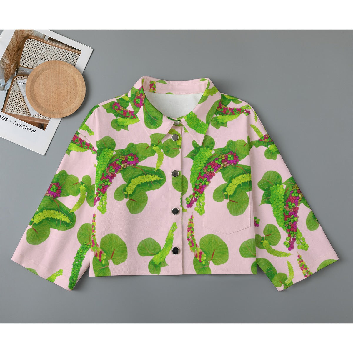 Uvas de Playa Cropped Jacket