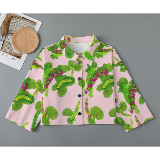 Uvas de Playa Cropped Jacket