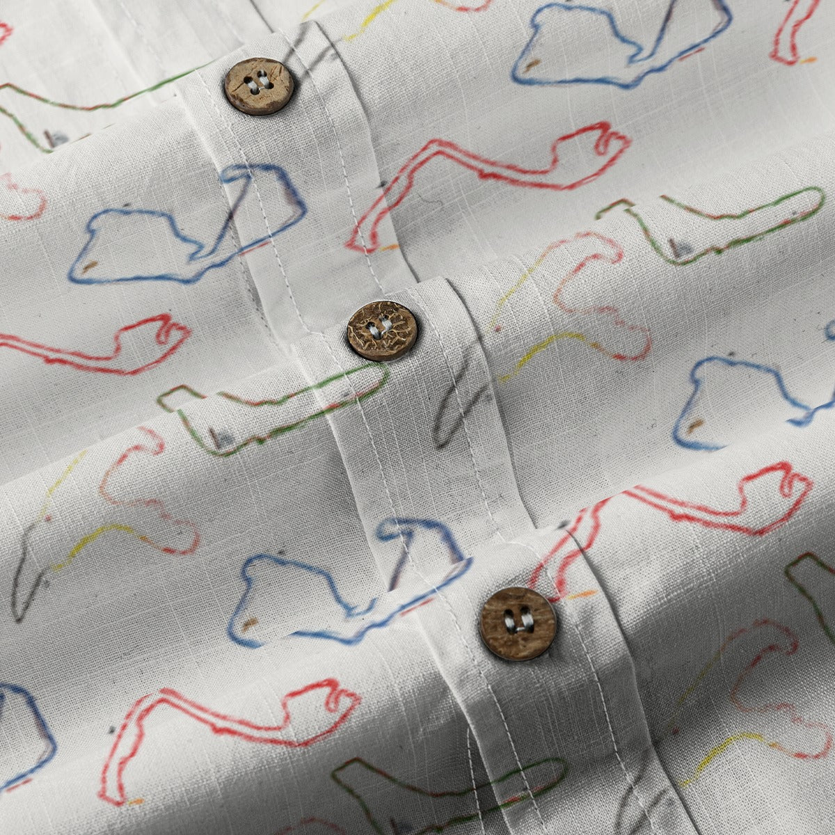 1950 Tracks Men Cotton Shirt