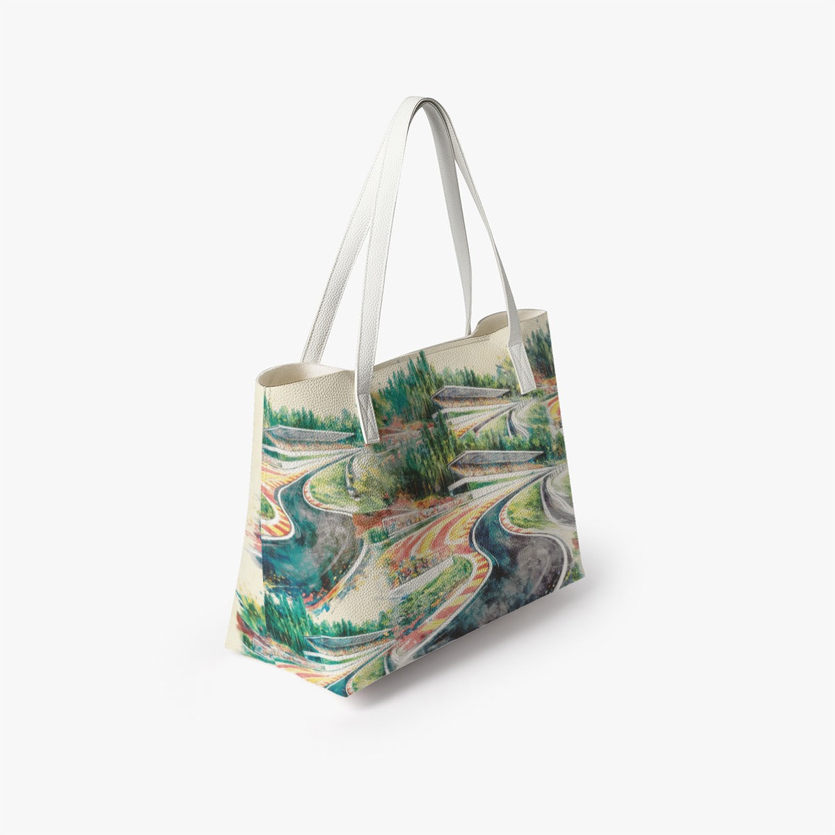 Spa PU Leather Tote Bag