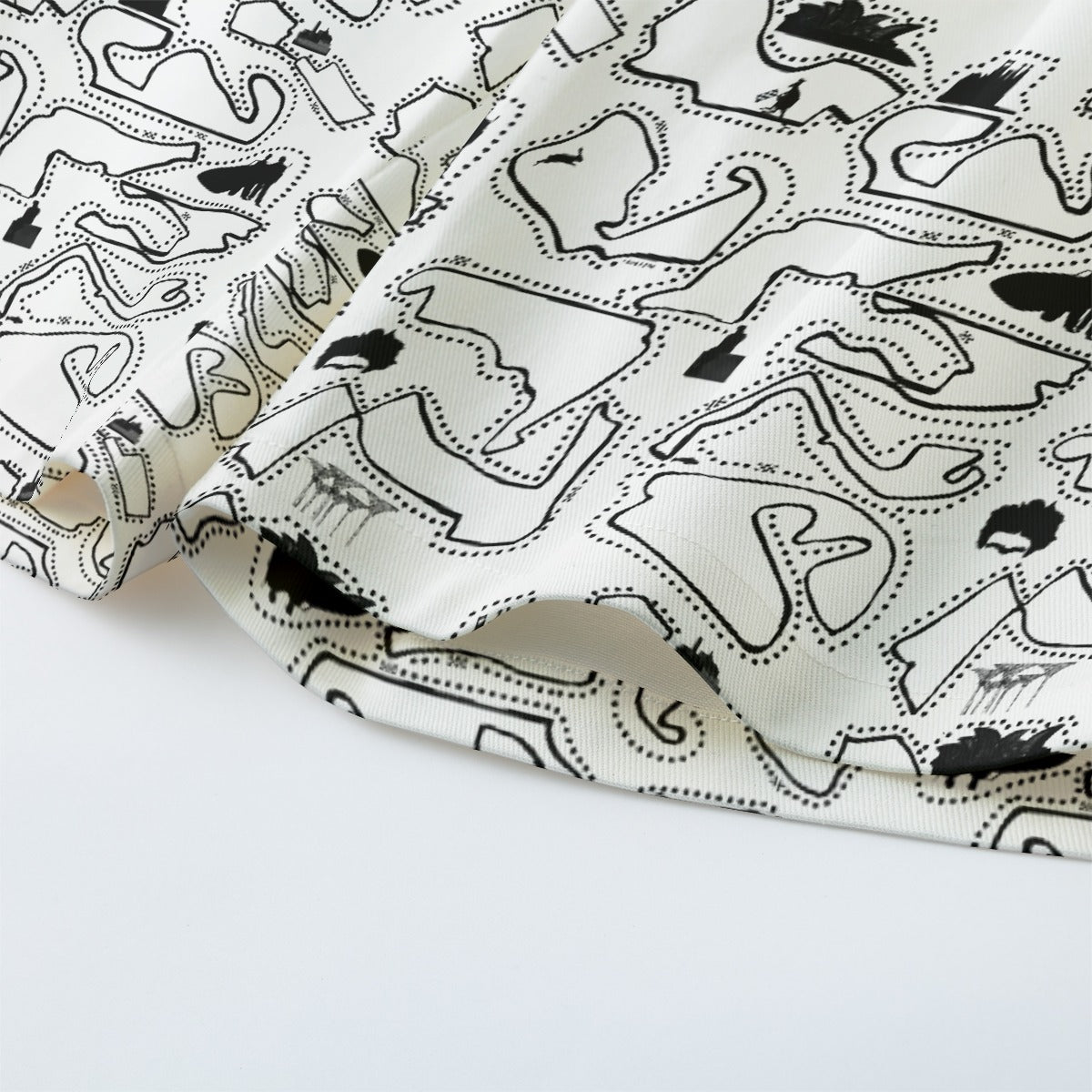 Doodle Cotton Unisex Shorts