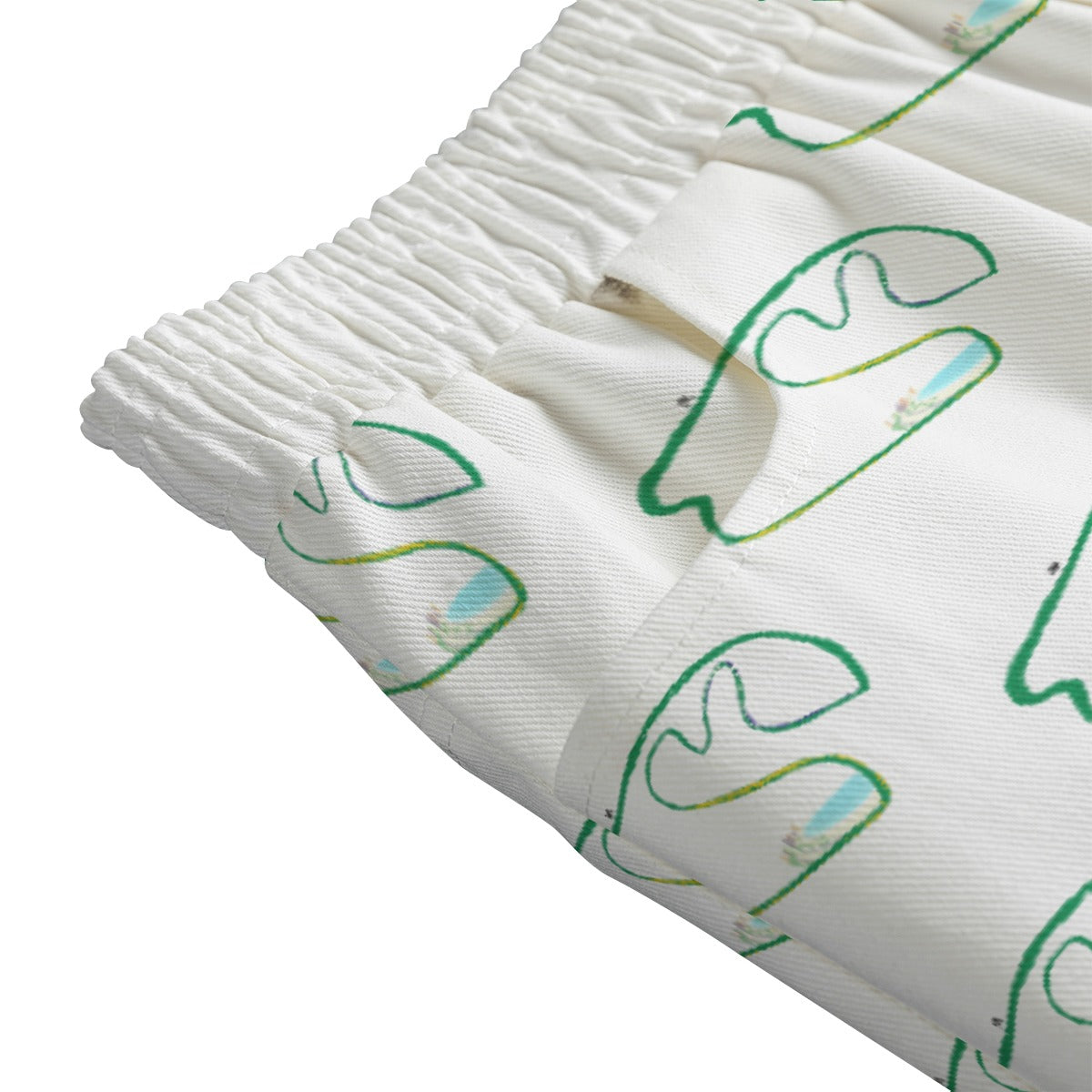 Brasil Print Cotton Skirt