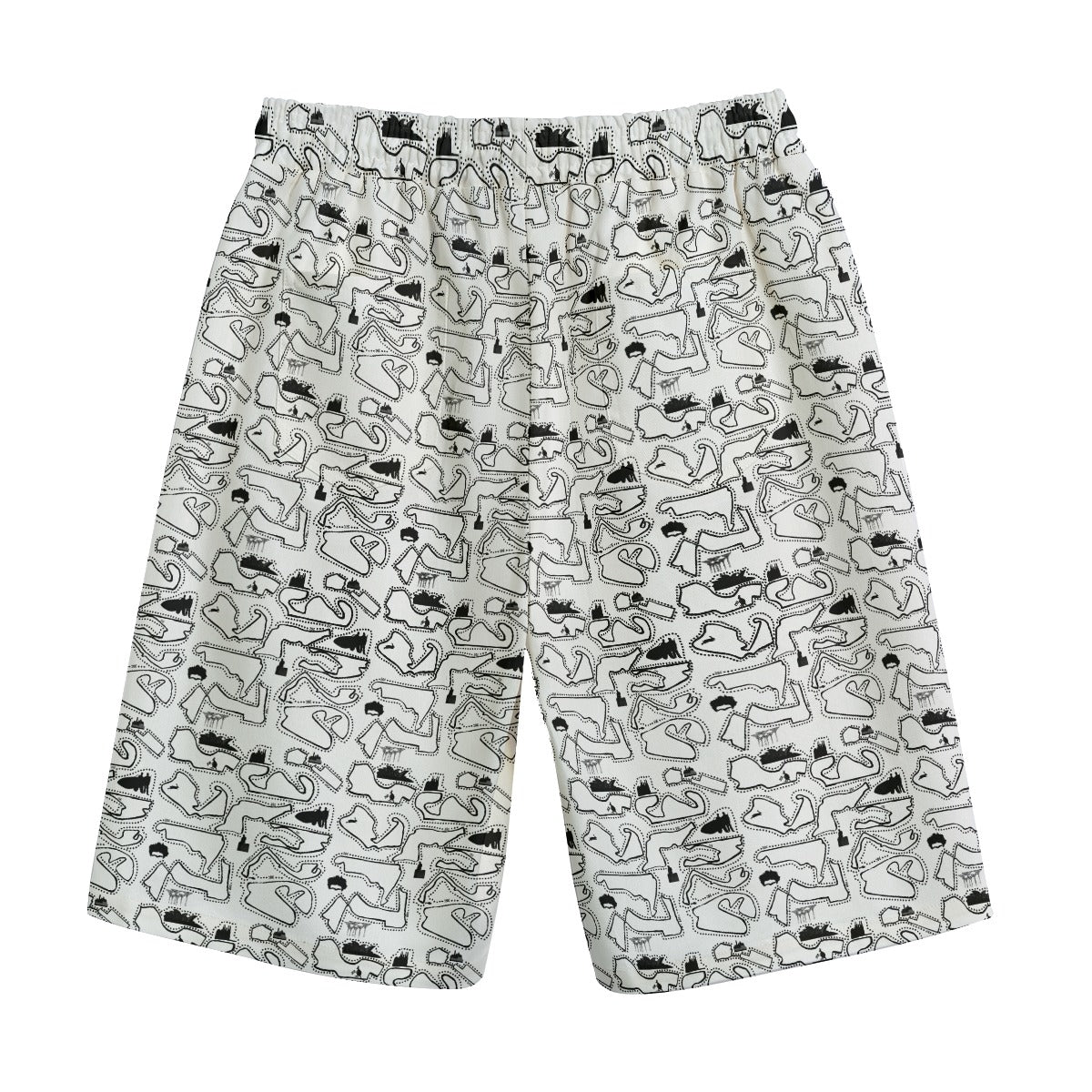 Doodle Cotton Unisex Shorts