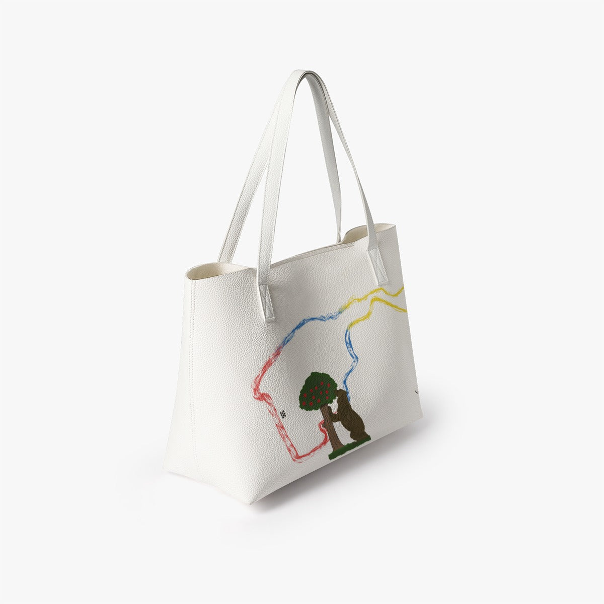 MadridRing Stylish PU Leather Tote Bag
