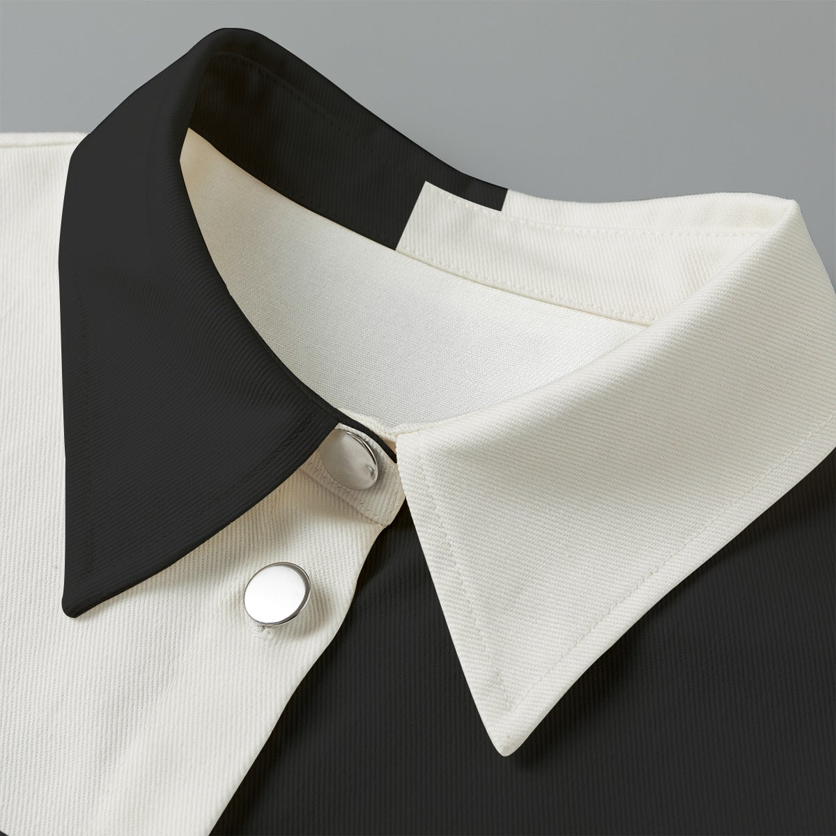 Big Checkered Women's Cropped Jacket | Cotton