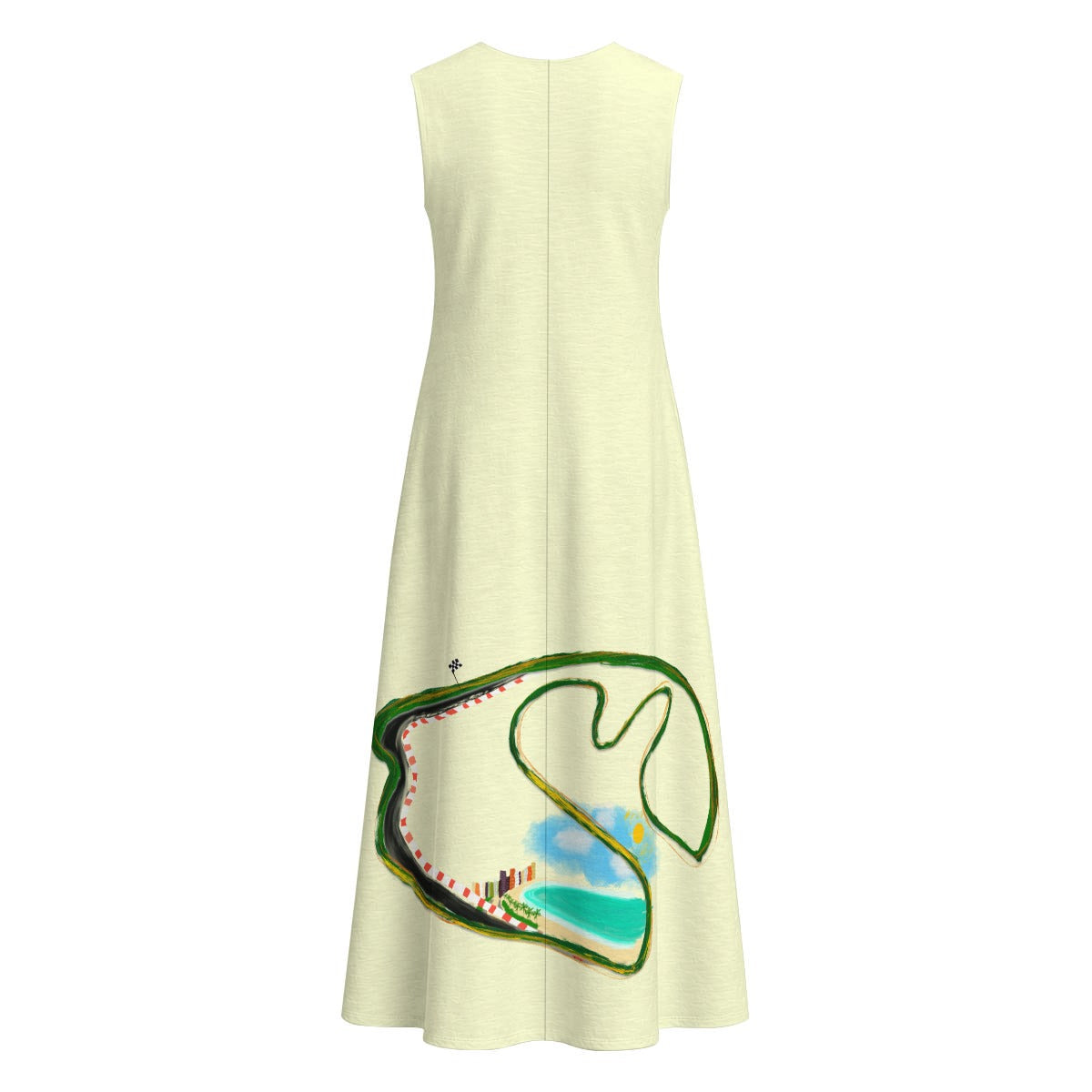 Brazil Light Green Dress