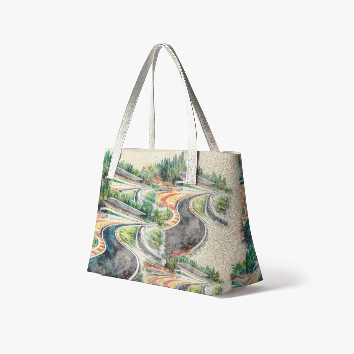 Spa PU Leather Tote Bag