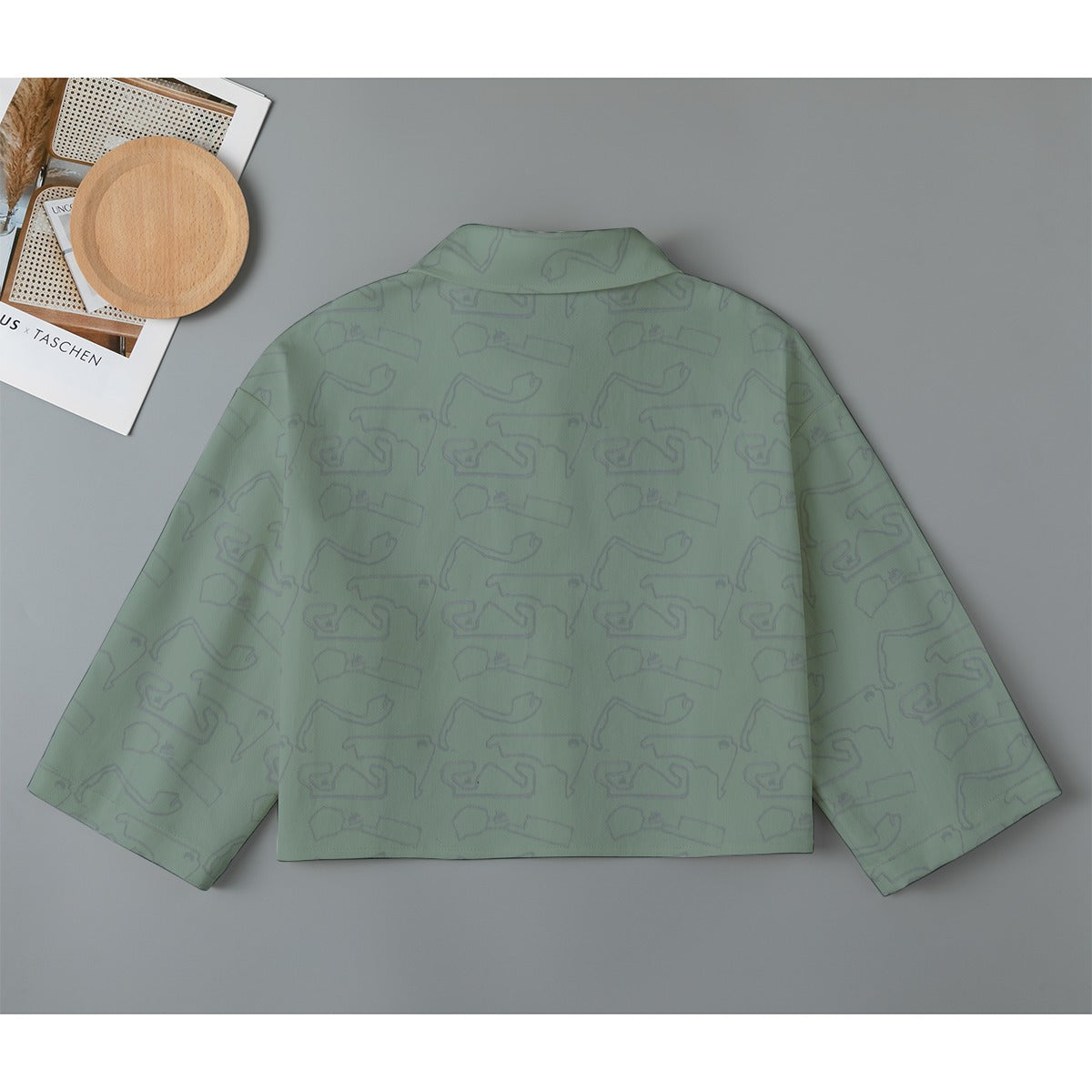 Primeras Cropped Jacket Green