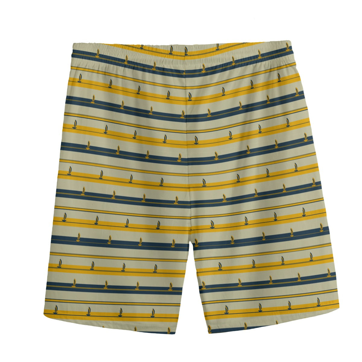 Sailing Stripes Cotton Shorts
