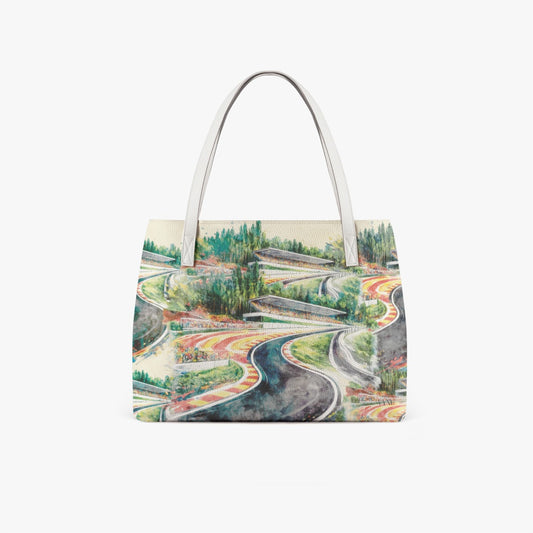 Spa PU Leather Tote Bag