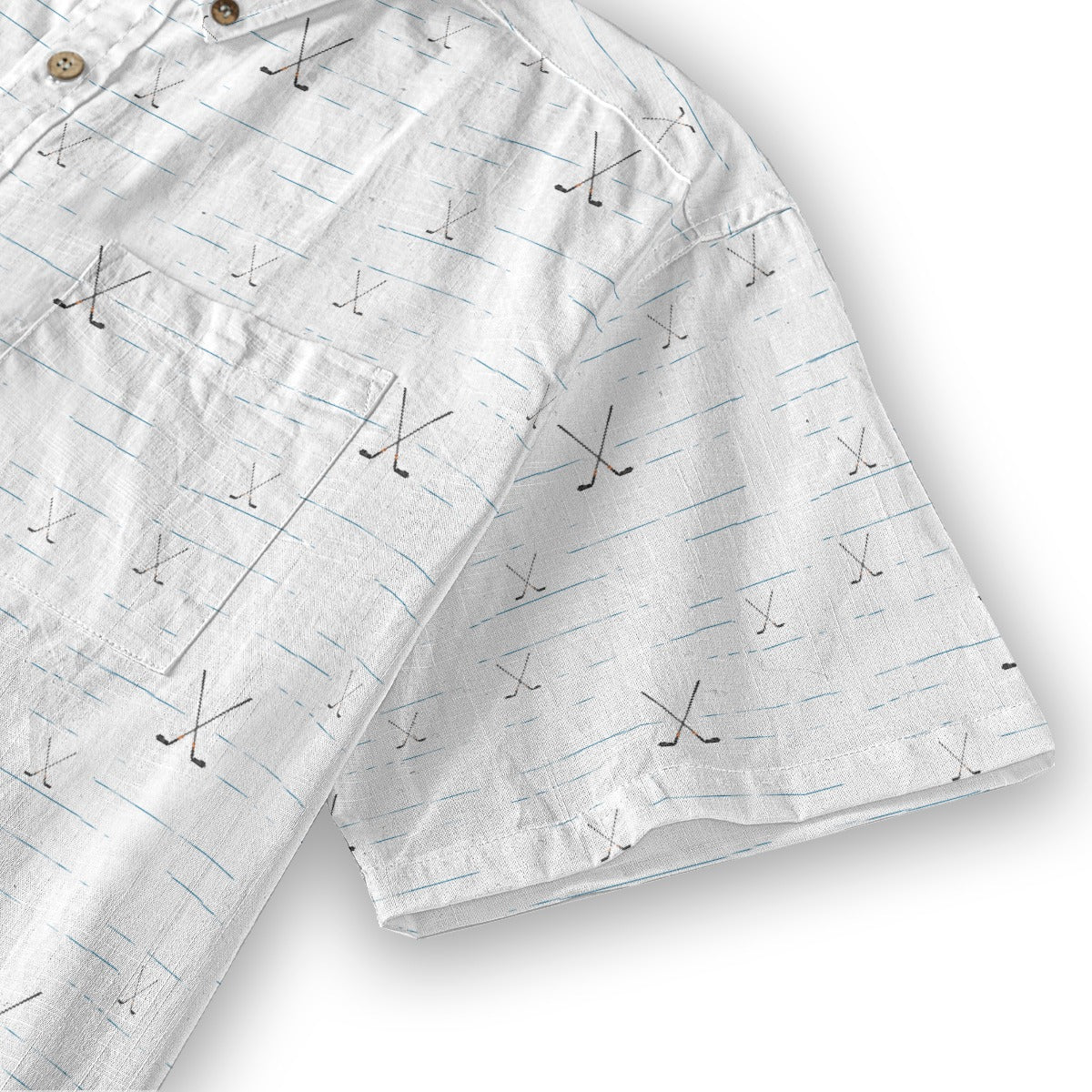 Clubs Men's Breathable Cotton Shirt