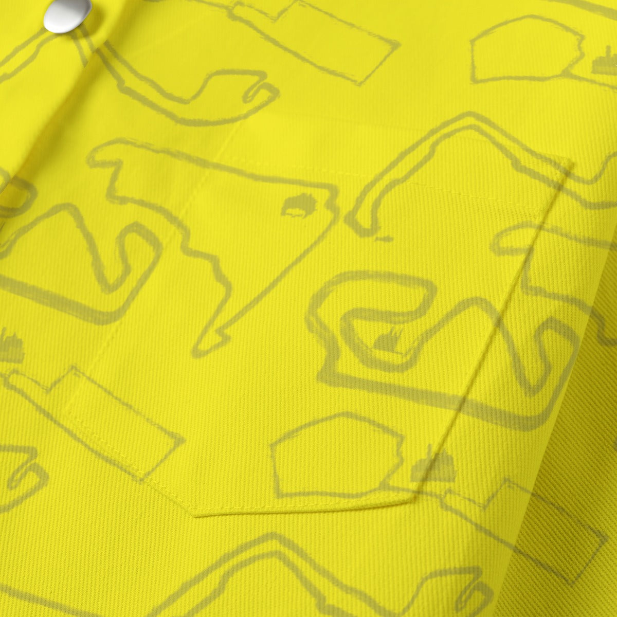 Primeras Yellow Cropped Jacket