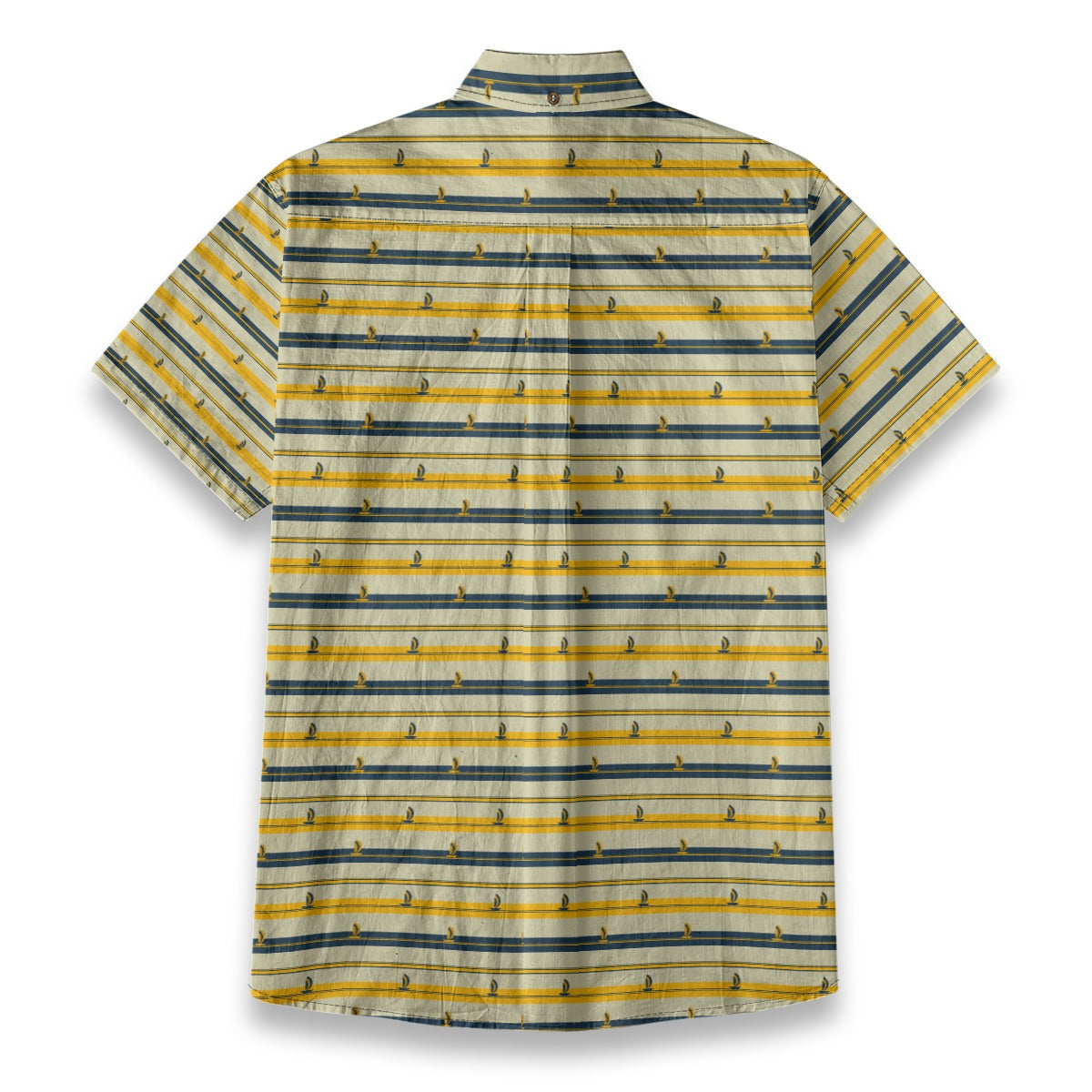 Sailing Stripes Men's Cotton Shirt