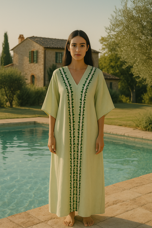 Flores Anacahuita Kaftan
