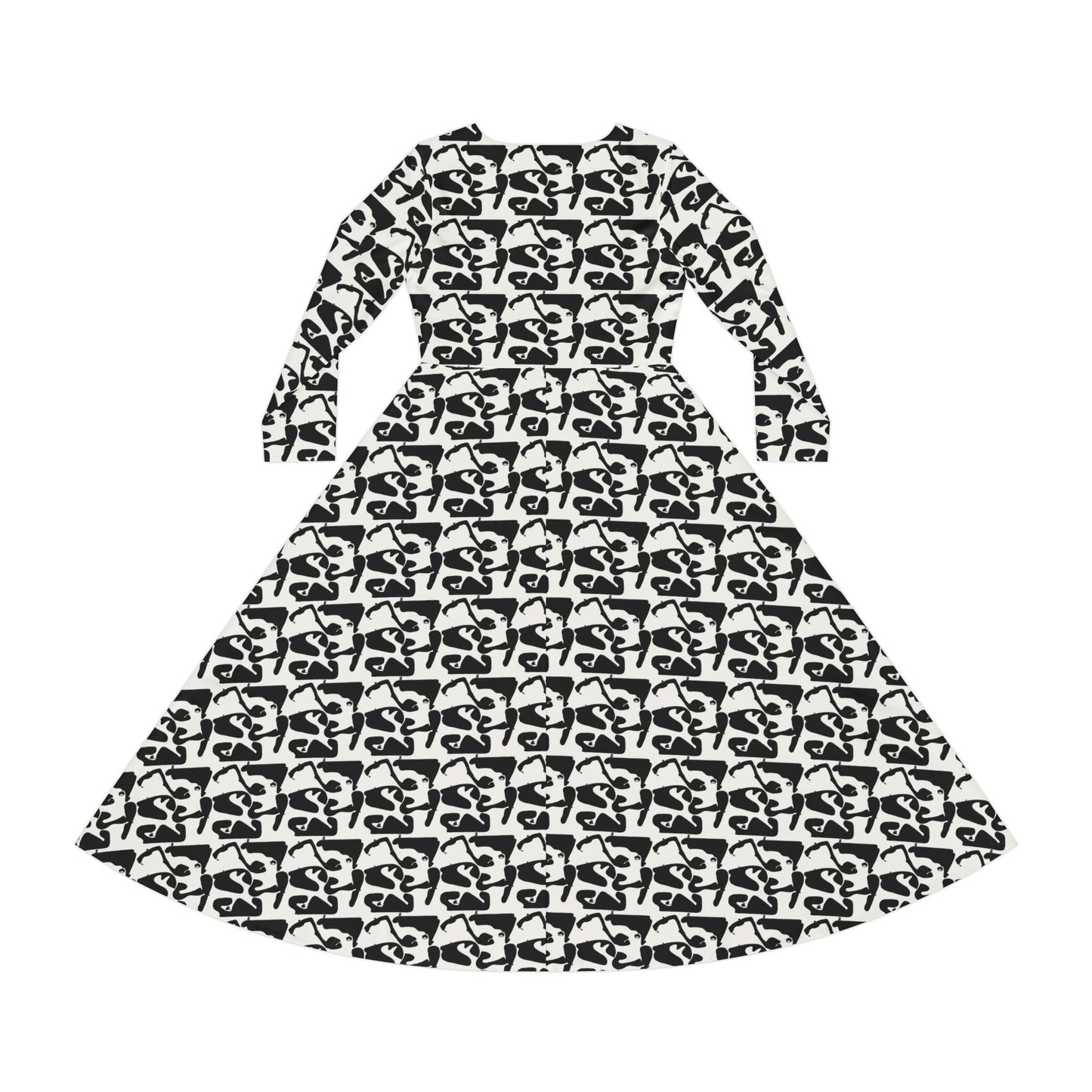 Tracks Mix BNW Dress | Long Sleeve