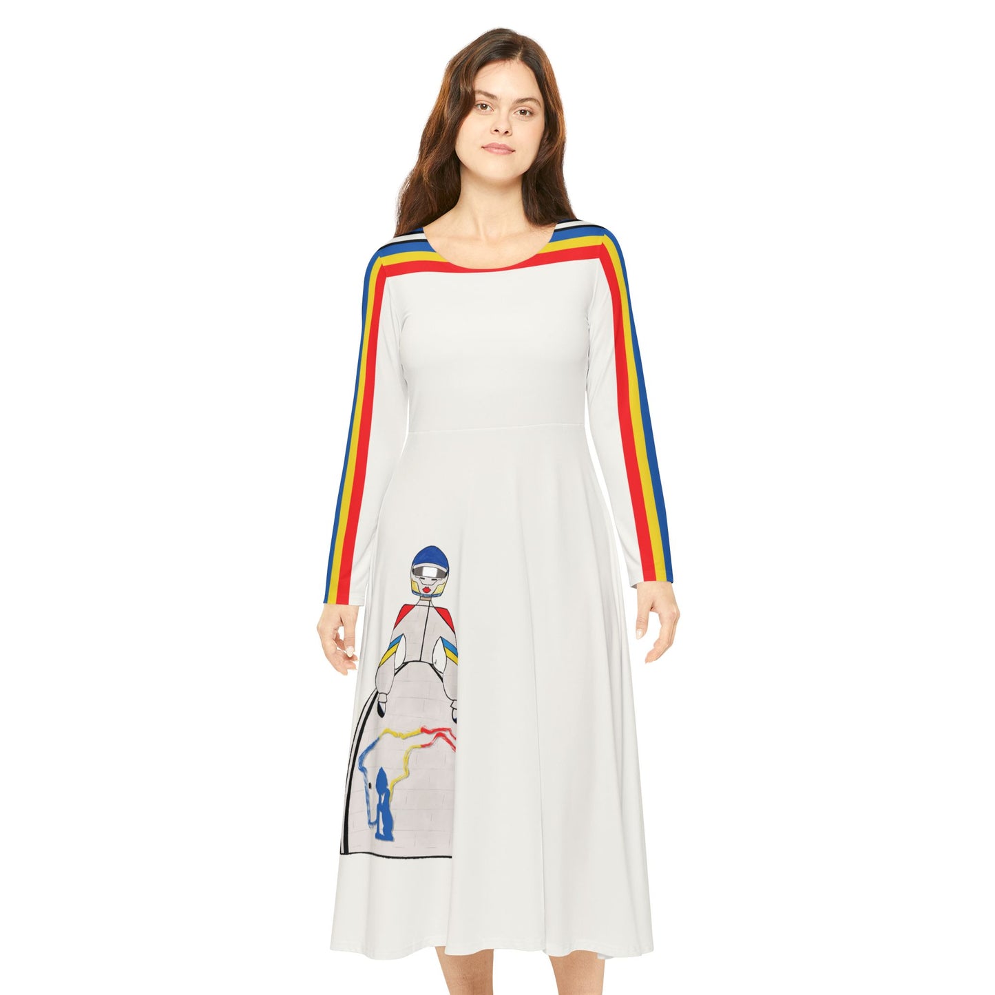 Vestido de manga larga Menina Madridring