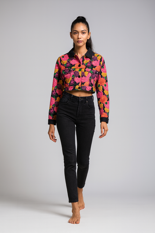 Roses BR Crop Jacket