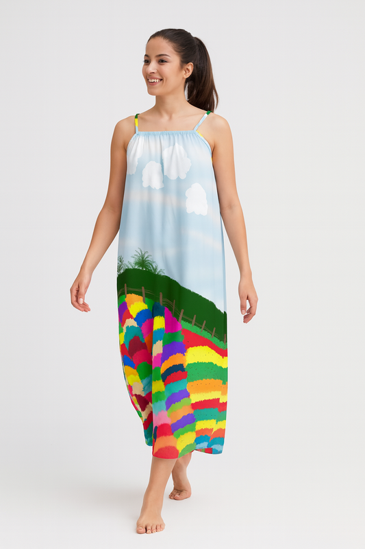 Conuco De Arcoiris Long Dress