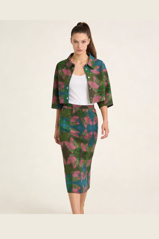 Chaqueta corta oscura Canaveral