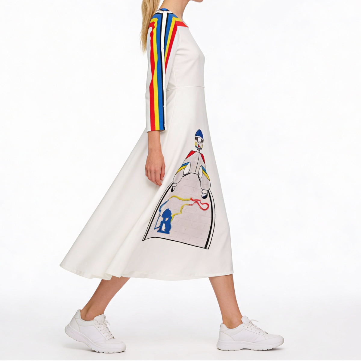 Vestido de manga larga Menina Madridring