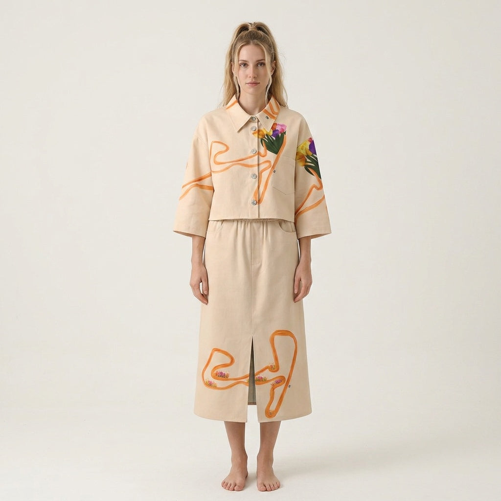 Zandvoort Tulips Garden Skirt
