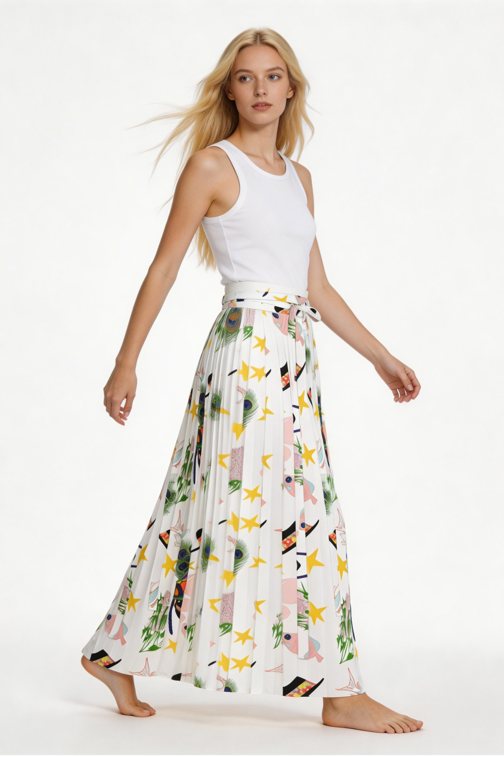 A Pedir Traditional Chinese Pleated Skirt