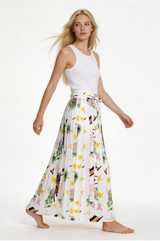 A Pedir Traditional Chinese Pleated Skirt