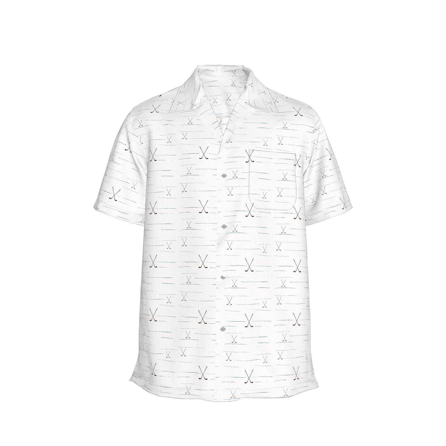 Golf Clubs White Shirt | Cotton