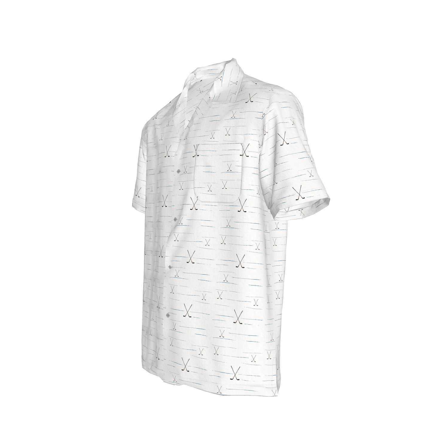 Golf Clubs White Shirt | Cotton