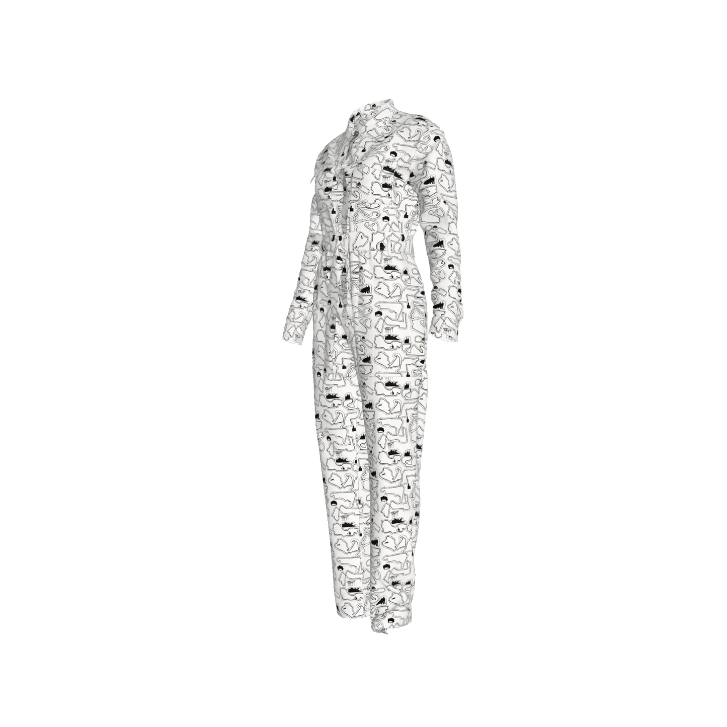 Doodle Relax Fit Jumpsuit