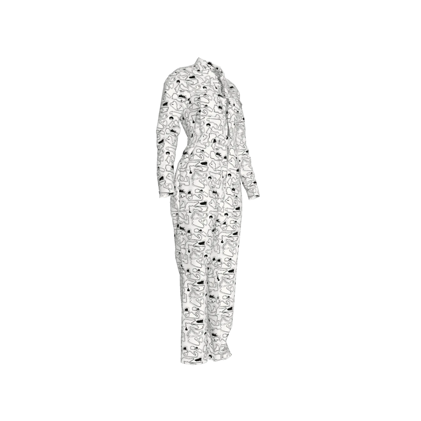 Doodle Relax Fit Jumpsuit