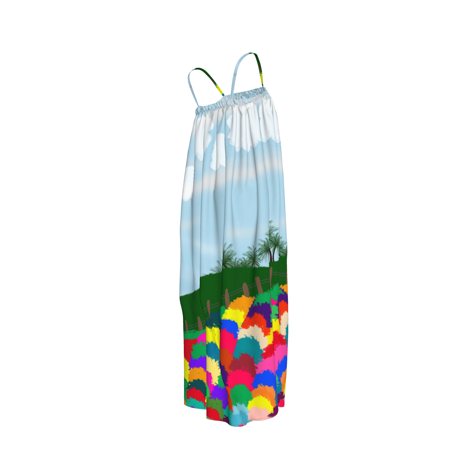 Conuco De Arcoiris Long Dress