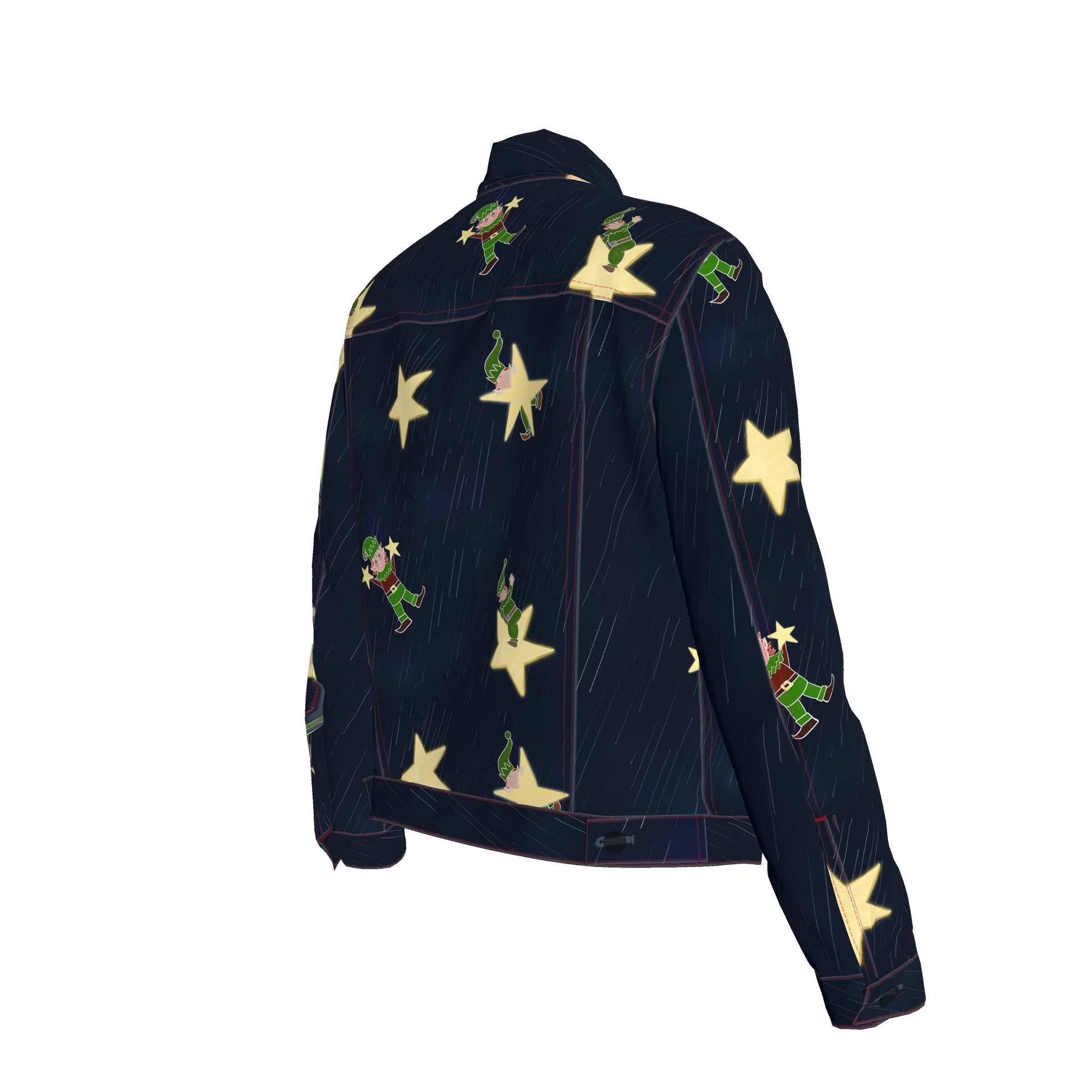 Estrellitas y Duendes Denim Jacket